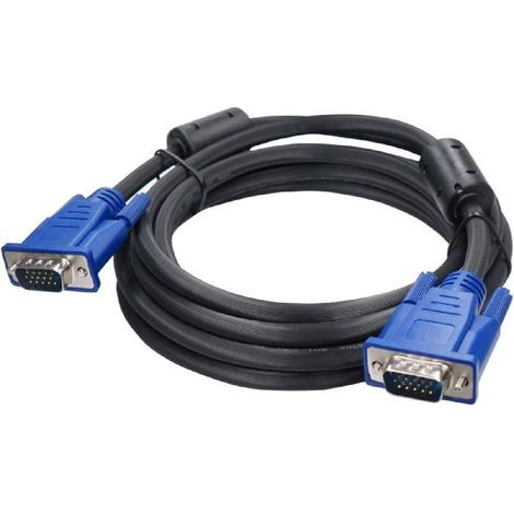 Cable VGA HD15 Male Male 5m