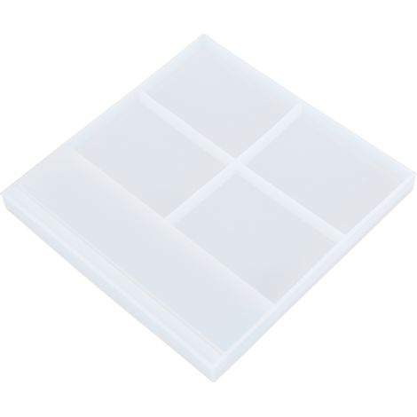 Moule en silicone pour cadre photo carré, grand format, pour décorer soi-même des cristaux et de la résine époxy. Cadeaux exquis faits main.