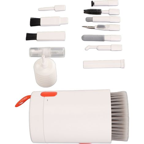 Kit de nettoyage électronique 20 en 1 : outil multifonction en ABS pour écran, clavier et autres appareils (ordinateur, téléphone portable, tablette, casque, écouteurs, appareil photo). (1/5)