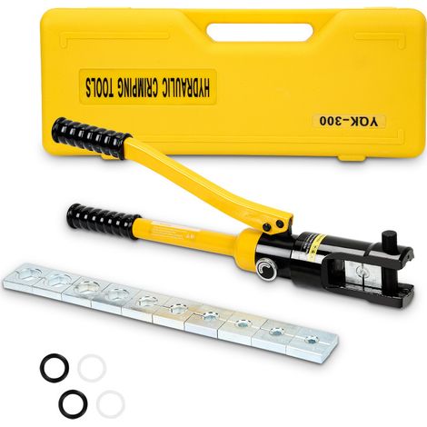 SWANEW Pinze a crimpare idrauliche esagonali. set di utensili a crimpare 300 mm² per capicorda in rame e alluminio (1/5)