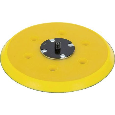 GENERIC-Plateau ponceuse Bahco velcro pneumatique 152 mm jaune (1/3)