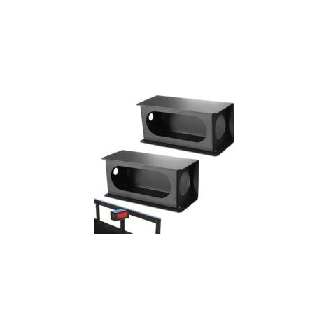 Adecuado para cubiertas de luces de remolque de 2 piezas Lntyq: protectores de luces traseras, cajas de luces ovaladas, kits de luces traseras para camiones, luces traseras resistentes a la intemperie