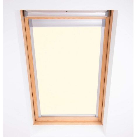 Bloc Skylight Blind 6(78/118) - Tenda a rullo oscurante per lucernari Fakro, colore: crema