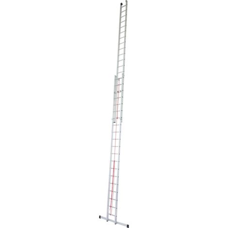 Krause Aluminium-Seilzugleiter STABILO 6,60 m Anlegeleiter