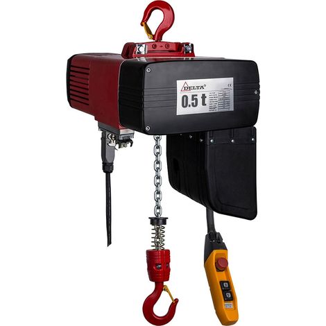 DELTA Premium Elektrischer Kettenzug Typ DEH Tragkraft 0,5t Hubhöhe 10m
