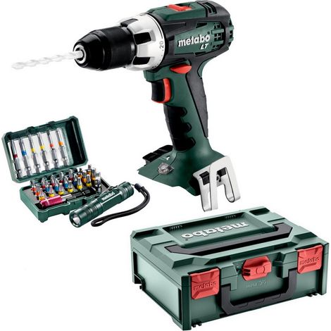 Metabo Akku-Bohrschrauber BS 18 LT solo+ Metabox + Bit-Box "SP" Kirchner Edition (1/5)