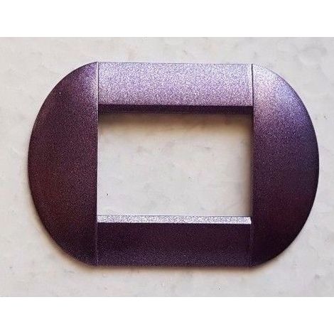 Trade Shop - PLATTE PLATTEN PLATTEN KOMPATIBEL MIT LIVING INTERNATIONAL LIGHT BOWLED BTICINO - Metallisches Lila