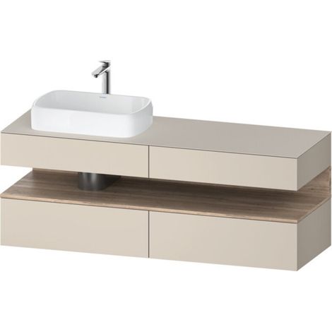 Duravit Collection One Konsolenwaschtischunterbau, 2 Auszüge, 2 (1/2)