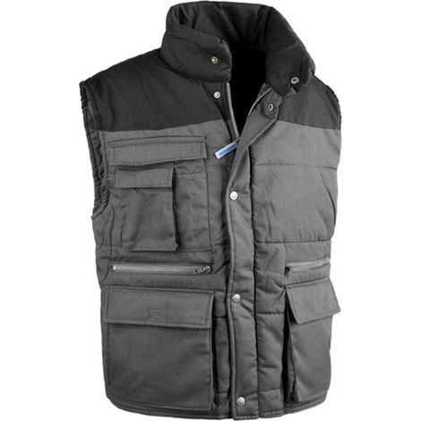 GILET ANTARES GRIGIO-NERO MIS. XXL