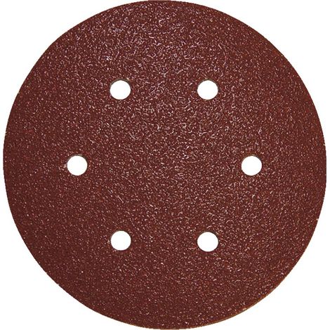 Makita – Disque à lamelles 150 mm grain 120 pour bois et métal – Fixation auto-agrippante 6 trous – Lot de 10 – P37518