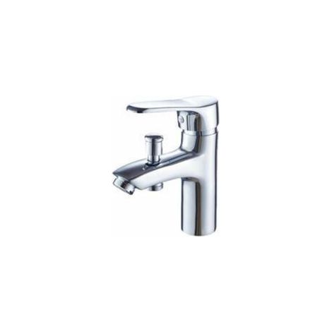 Mitigeur de douche encastré à un trou – Limiteur de température – Commutation automatique 2 voies – Installation facile- (1/4)