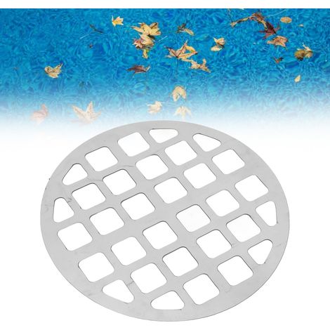 Rejilla profesional para cesta de skimmer – 6 pulgadas de diámetro, rejilla de acero inoxidable para piscinas (1/5)