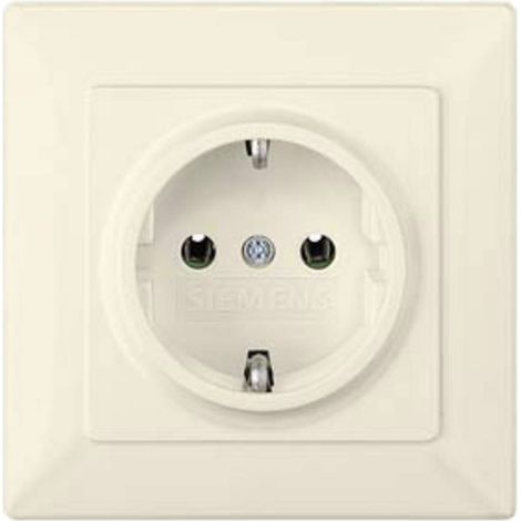 Siemens Interruttore Presa di corrente Delta Bianco 5UB1581 1 pz. (1/2)