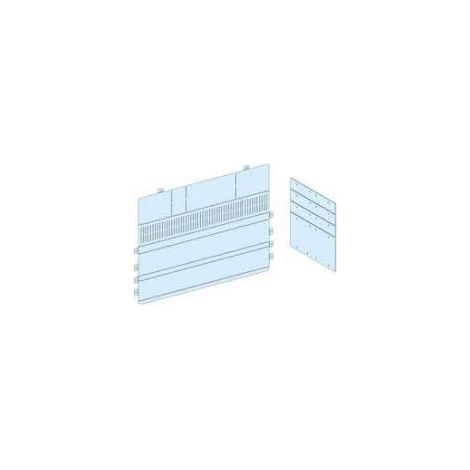 Capot de raccordement avant NS1600 vertical installation fixe largeur 573mm blanc pour cellule L600mm PrismaSeT (1/2)