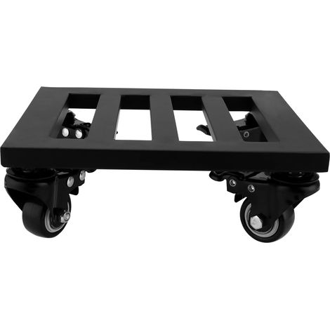 23 x 23 cm Plateau à roulettes pour Plantes, Support de Chariot d'intérieur carré Robuste, pour l'intérieur et l'extérieur (1/5)