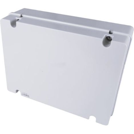 Em Distribution – Boîte de dérivation étanche IP67 400x300x130mm – Couvercle opaque à vis – Résistance chocs IK10 – Pour environnements humides (1/4)