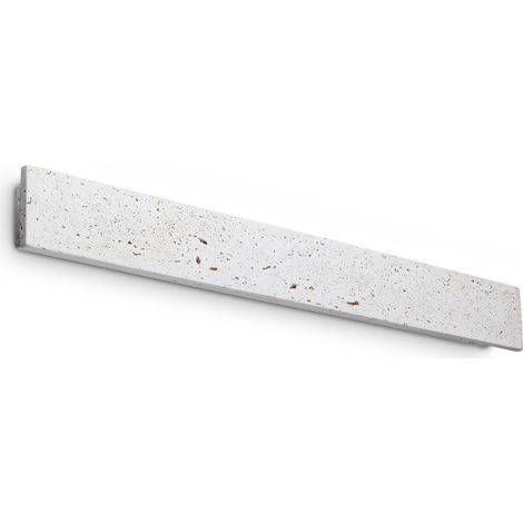 Ideal Lux applique moderna Zig Zag 1 luce LED integrato cemento policarbonato