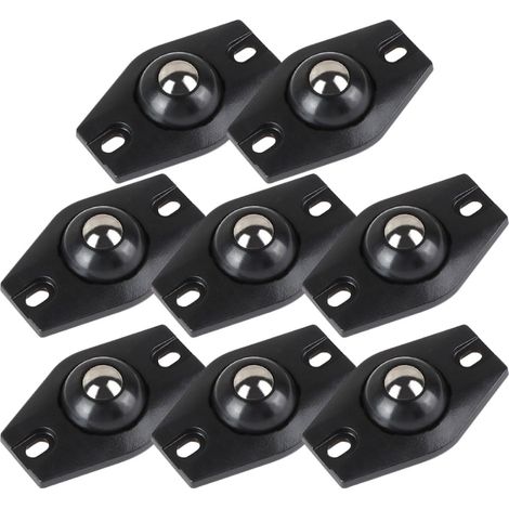 de 8 mini roulettes adhésives rotatives à 360 pour meubles