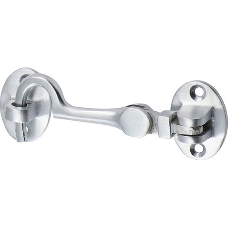 TIMCO Cabin Hook Satin Chrome - 75mm