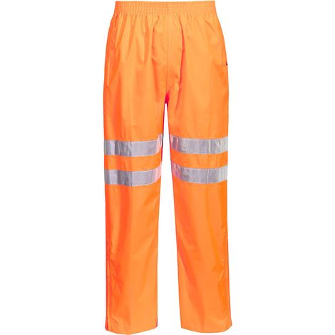 Pantalon Hi-vis Traffic,ris Couleur : Orange Taille Xl - Portwest (1/2)