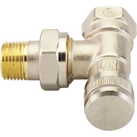 Danfoss Detentore RLV 15 R 1/2, Angolo, nichelato, 003L0143