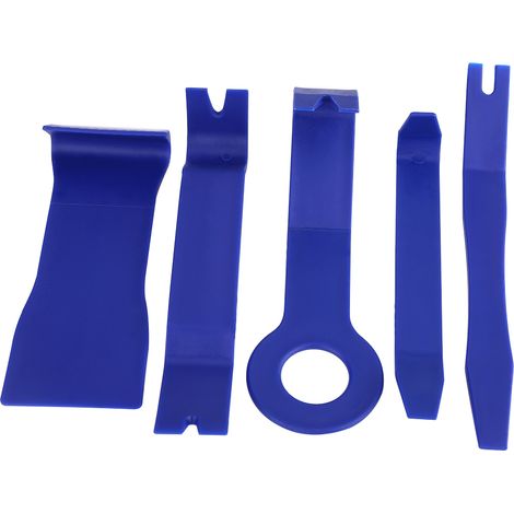 Ensemble de 5 outils pour moulures intérieures et extérieures de tableau de bord, garnitures audio et panneaux de porte, ouverture et démontage (1/5)
