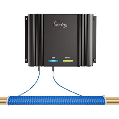iSpring EDV2 Détartrant Électronique Sans Sel Haute Puissance, Réduction du Calcaire et Dépôts