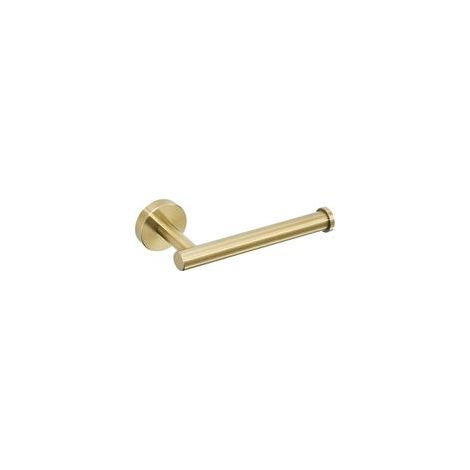 Porte-Papier Toilett en Acier Inoxydable 304 Fixation Murale Porte Rouleau Papier Toilette pour Salle de Bain Accessoire de Toilette en Or Brossé (1/5)