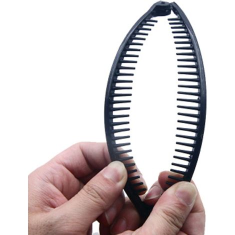 Pince Banane - 15 cm - Dents Serrées - Pour Cheveux Épais Lisses Bouclés - Lot de 2