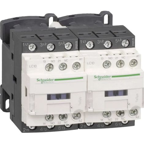 [GEBRAUCHT] B-Ware Schneider Electric Wendeschützkombination Lc2 D09 B7 3p+1 S+1ö 24 V 50/60 Hz (1/2)