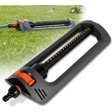 Oscillating Garden Sprinkler, Lawn and Rectangular Grass  Automatic Watering Sprinkler, 19 Nozzles (1/5)