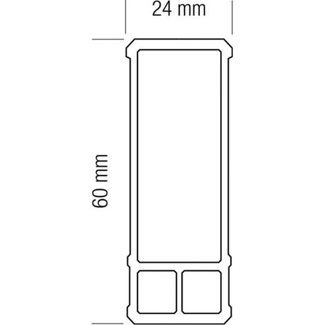 Wasserwaage Flash XL 150 cm 3 Libellen METRICA mit Griffen - 33215