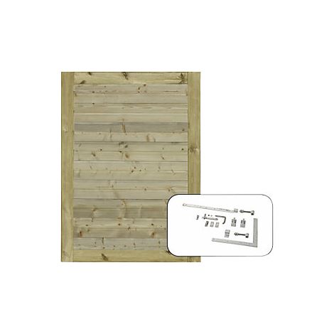 kaiserkraft  PLUS Plank porta singola inclusa ferramenta  legno