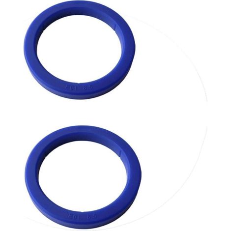Silicone sealing gasket for E61 group – Pack of 2, 8.5 mm diameter, compatible with Cafelat and espresso machines