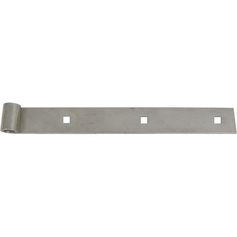 Afbat – Penture de volet en acier inoxydable brossé – Dimensions 400 x 35 mm – Diamètre tige 14 mm – Résistante à la corrosion en milieu marin