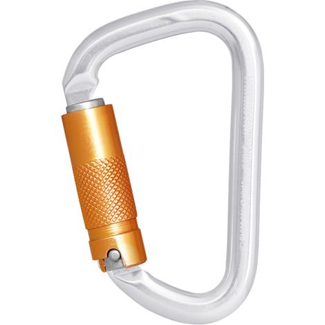Moschettone a tripla azione - Keylock - Alluminio - 20 mm - FA5030222B