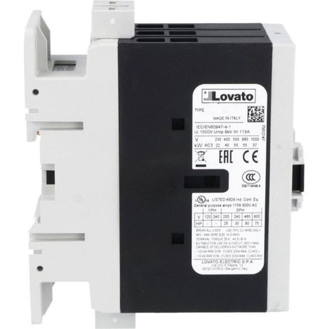 Contattore di potenza 3P 50 A AC3 bobina 24 VAC 50/60 Hz BF5000A024 (1/3)