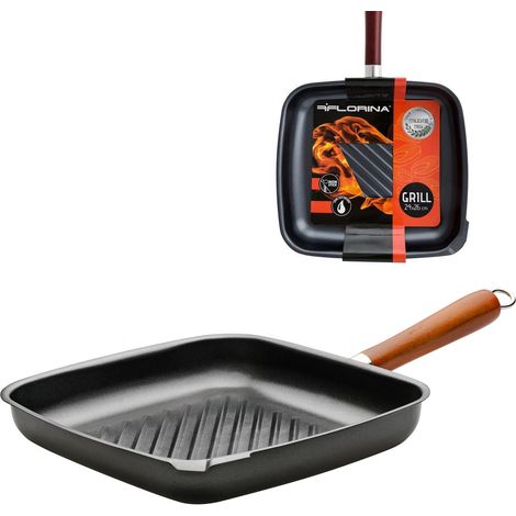 Sartén Grill Florina Carbon 24 x 26 cm