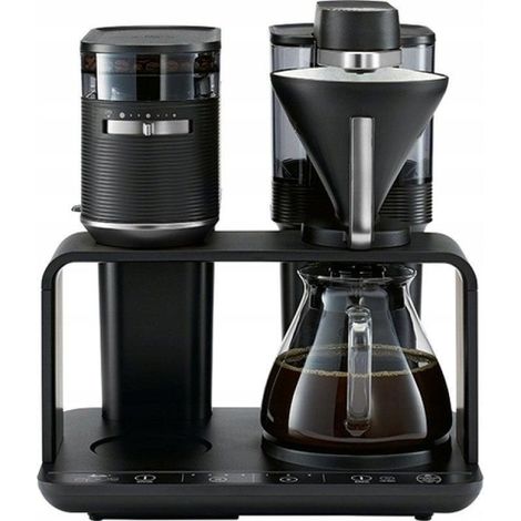 Melitta EPOS caffettiera elettrica nera e argento 1 litro