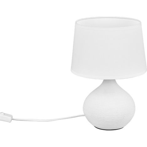 Lampada da tavolo Martin bianca ceramica E14 40W RL (1/3)