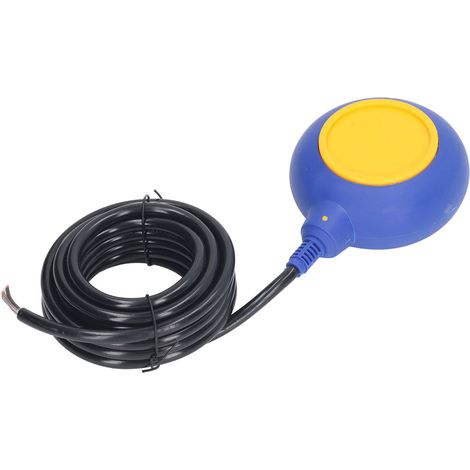 Interrupteur à flotteur rond pour pompe à eau, contrôle automatique du niveau de liquide, avec câble de 4 m pour réservoir d'eau 250-380 V (1/5)