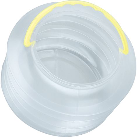 Seau pliable pour nettoyer les pinceaux, seau de lavage pour pinceaux d'aquarelle, seaux portables en plastique (1/5)