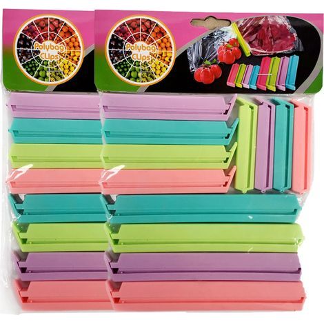 Bag clips [24-pack] High-quality bag clips hold bag closures securely. (1/5)
