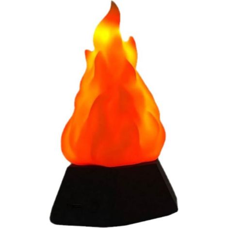 Lampe vacillante USB C portable pour décoration de fête d'Halloween, camping, lumières urgentes, ambiances romantiques, lumière d'ambiance de fête USB C (1/4)