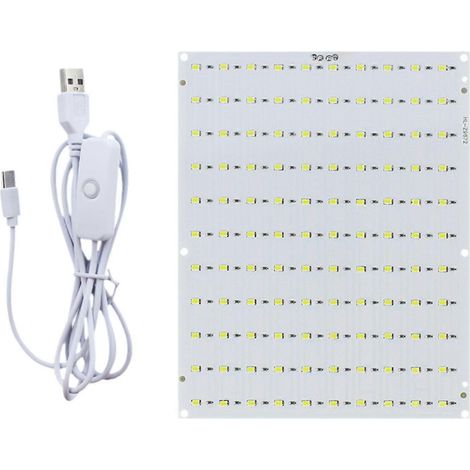 Panneau LED rétroéclairé USB à monter soi-même pour vitrine, chambre ou maison. (1/5)