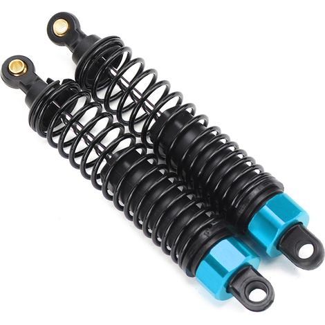 amortisseurs de 3,5 pouces antirouille et résistants à l'usure, outils anti-vibrations pour camions courts JLB / HSP / EM / DHK / HPI 1/10 (bleu) (1/5)