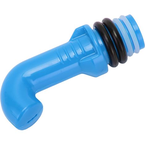 Bidet-Flaschenaufsatz, Bidet-Sprühkopf, kompatibel mit allen Flaschen, ABS, tragbar, Bidet-Düse für Wasserflaschen, blau (1/5)