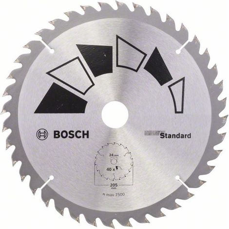 Bosch 2609256822 Sägeblatt de Kreissägeblatt 20,5 cm 1 Stck(e)