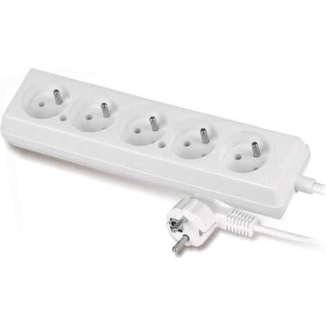 PRZEDŁUŻACZ MIESZKANIOWY 5 GNIAZD 3 METRY Z/U - VT-300-1503