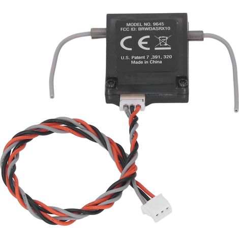 Kompakte, tragbare, störungsfreie 2,4-GHz-8-Kanal-Satellitenantenne DSMX AR8000, Ersatz für die Modelle AR6210, AR12120 und AR9020. (1/4)